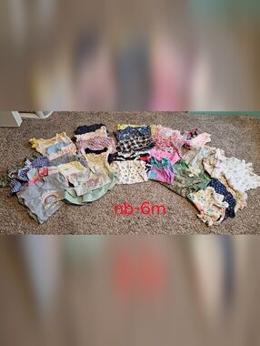 Assorted Baby Girls Summer Clothing Bundle